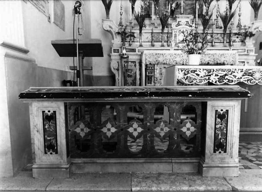 balaustrata - bottega napoletana (sec. XVIII)