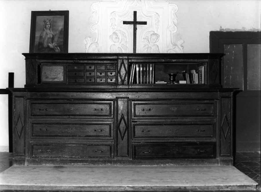 mobile da sacrestia - bottega campana (sec. XIX)