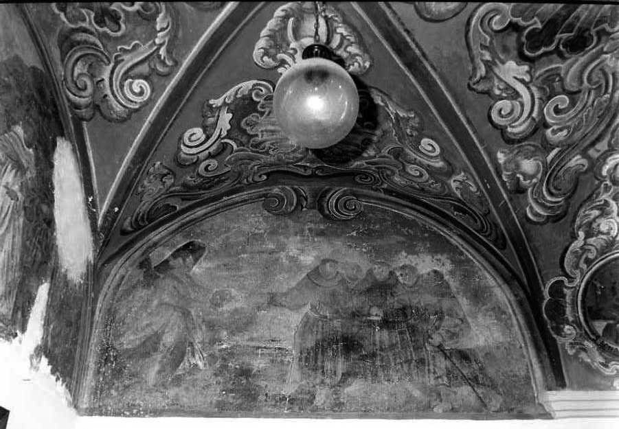 dipinto, elemento d'insieme - ambito campano (sec. XVII)