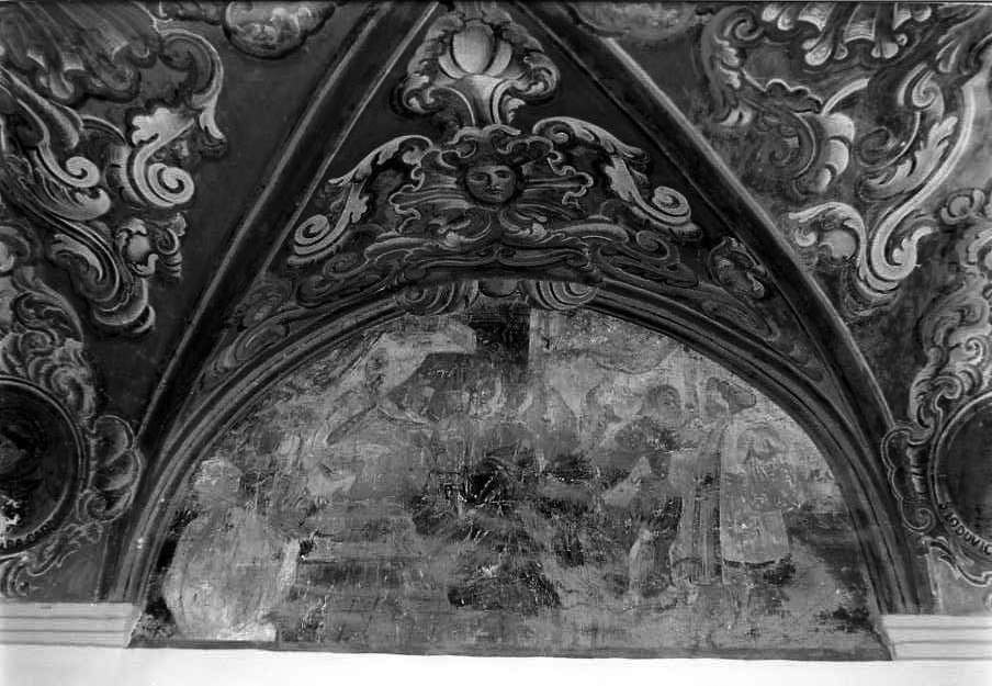 dipinto, elemento d'insieme - ambito campano (sec. XVII)