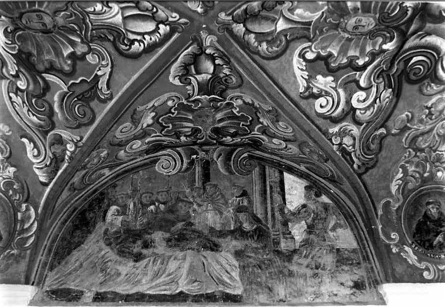 dipinto, elemento d'insieme - ambito campano (sec. XVII)