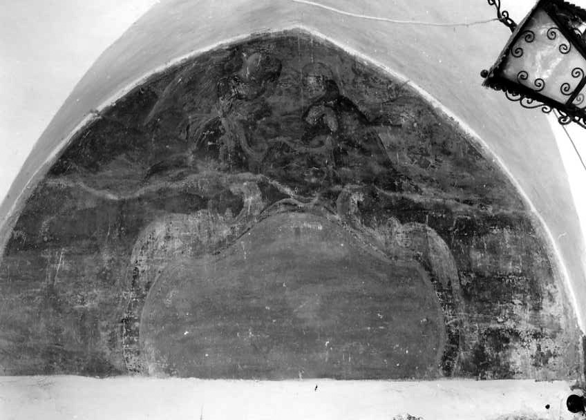 Sant' Antonio da Padova e il miracolo del soldato eretico (dipinto) - ambito campano (sec. XVIII)