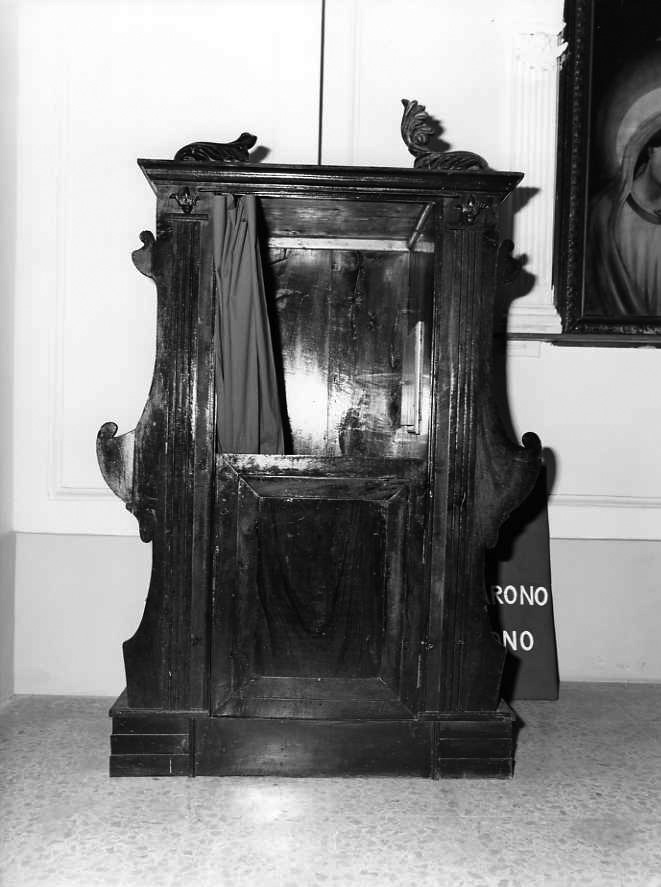 confessionale - bottega campana (prima metà sec. XIX)