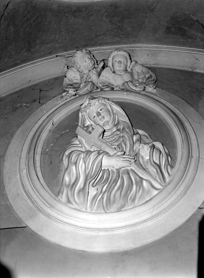 Santa Teresa d'Avila (rilievo) - bottega campana (fine sec. XVIII)