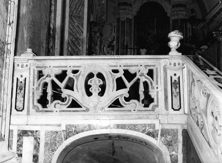 balaustrata, serie - bottega campana (metà sec. XVIII)