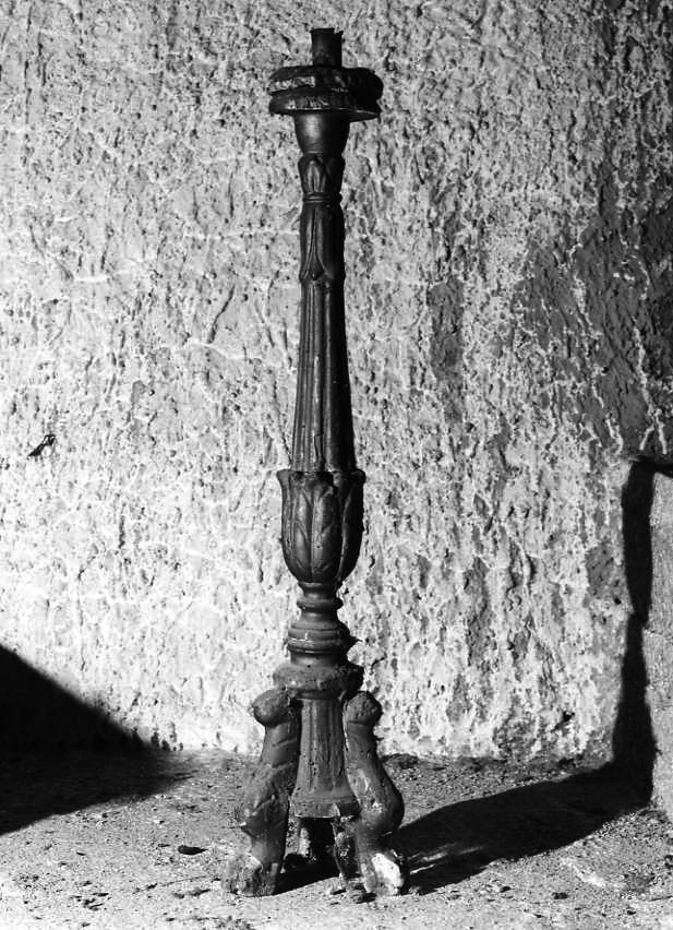 candelabro - bottega campana (sec. XVIII)