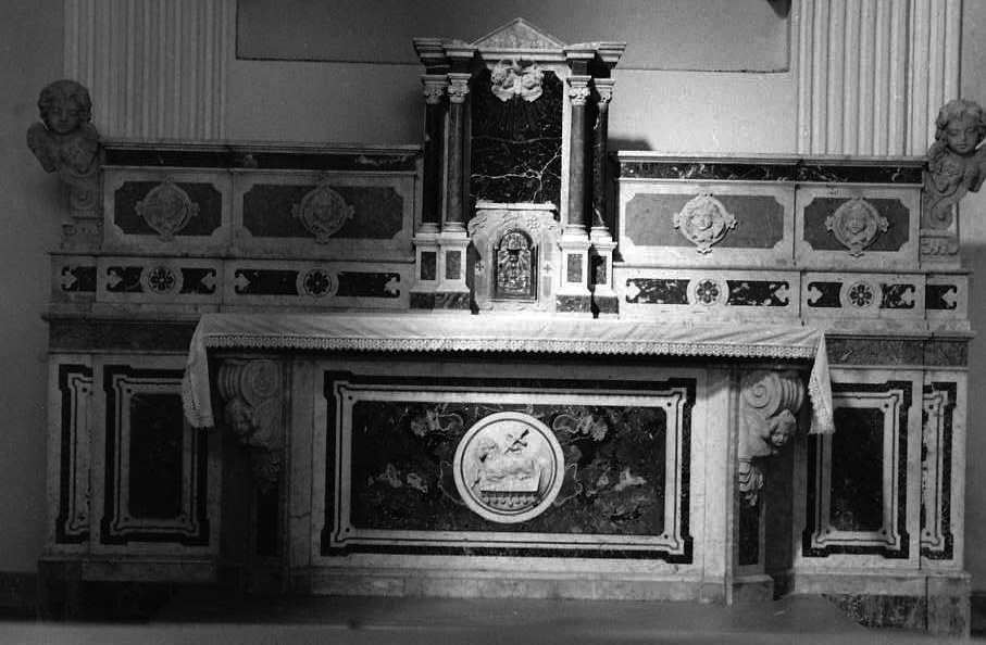 altare maggiore - bottega campana (prima metà sec. XX)