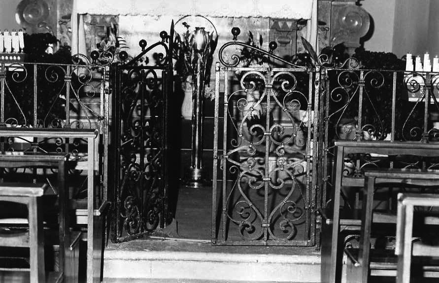 cancellata di balaustrata - bottega campana (sec. XIX)