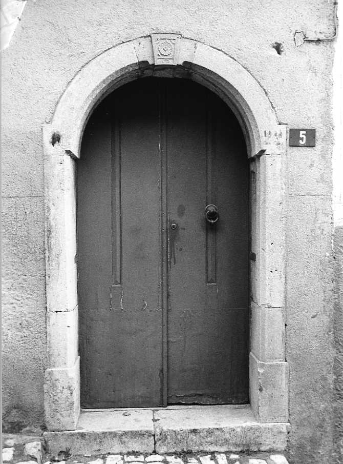 mostra di portale - bottega campana (sec. XIX)