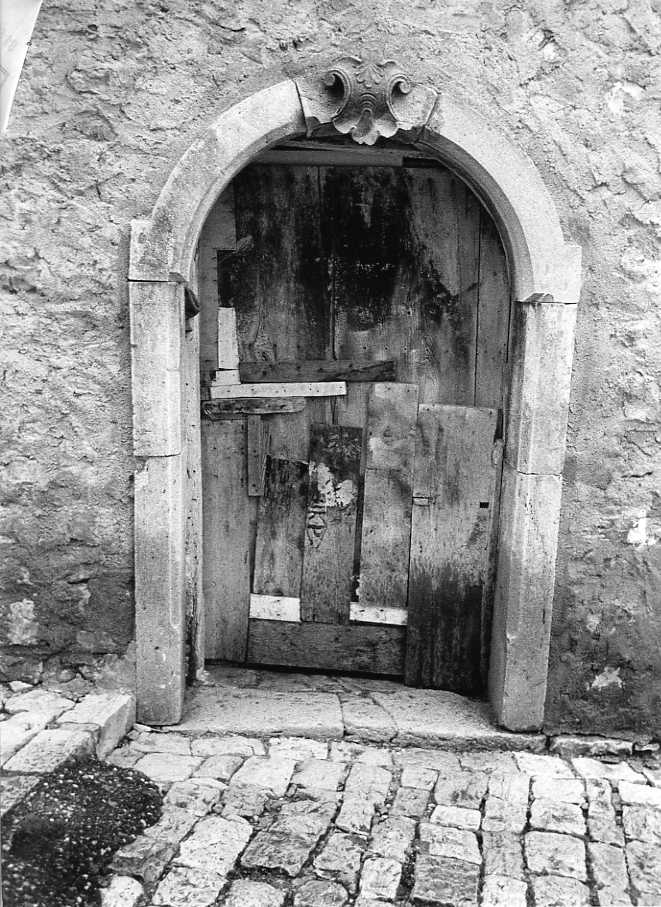 mostra di portale - bottega campana (sec. XIX)