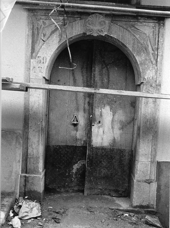 mostra di portale - bottega campana (sec. XIX)