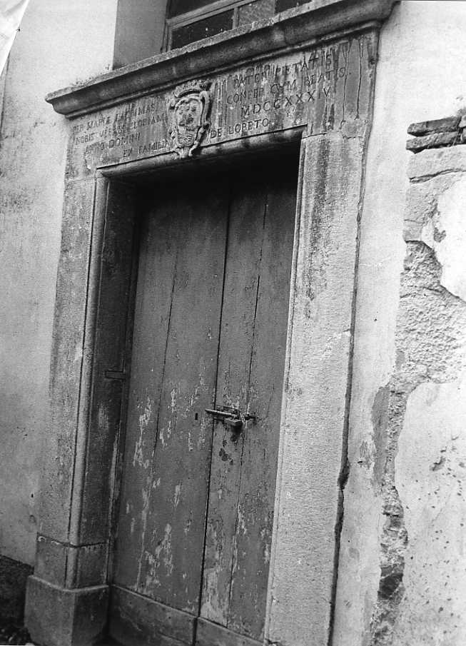 mostra di portale - bottega campana (sec. XVIII)