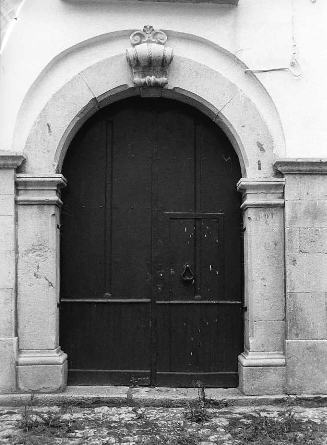 mostra di portale - bottega campana (sec. XVIII)