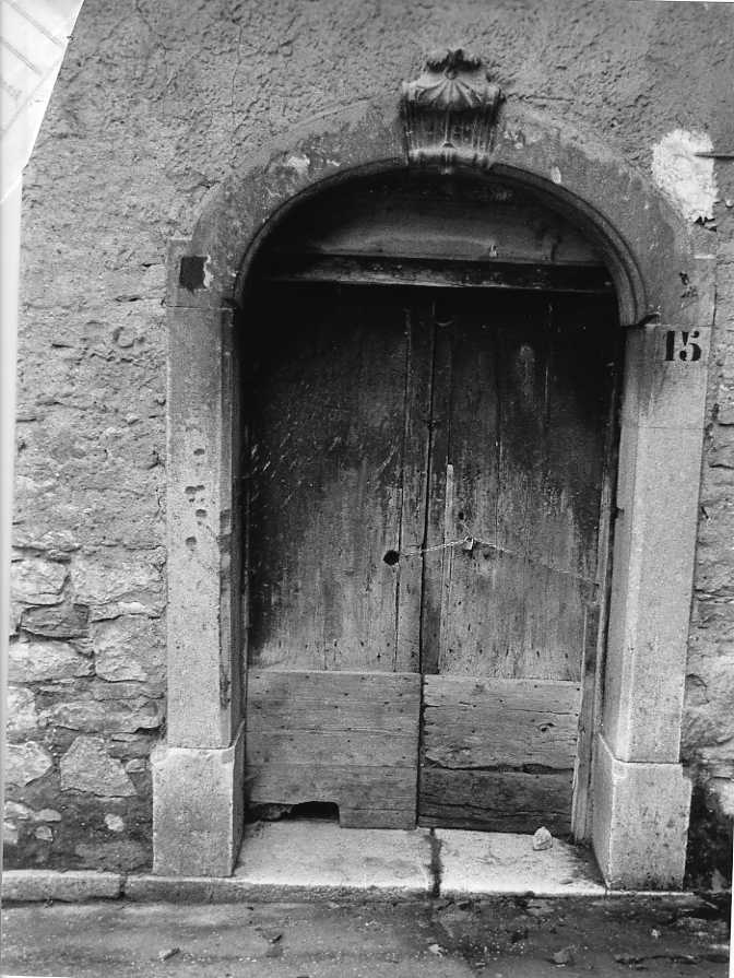 mostra di portale - bottega campana (sec. XVIII)