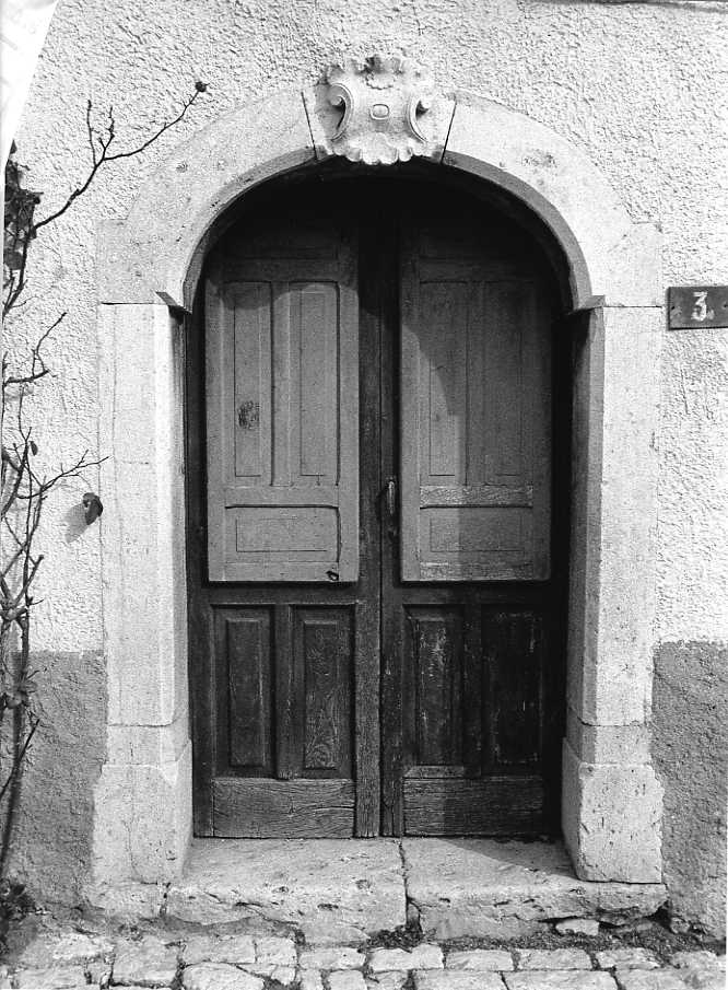 mostra di portale - bottega campana (sec. XIX)