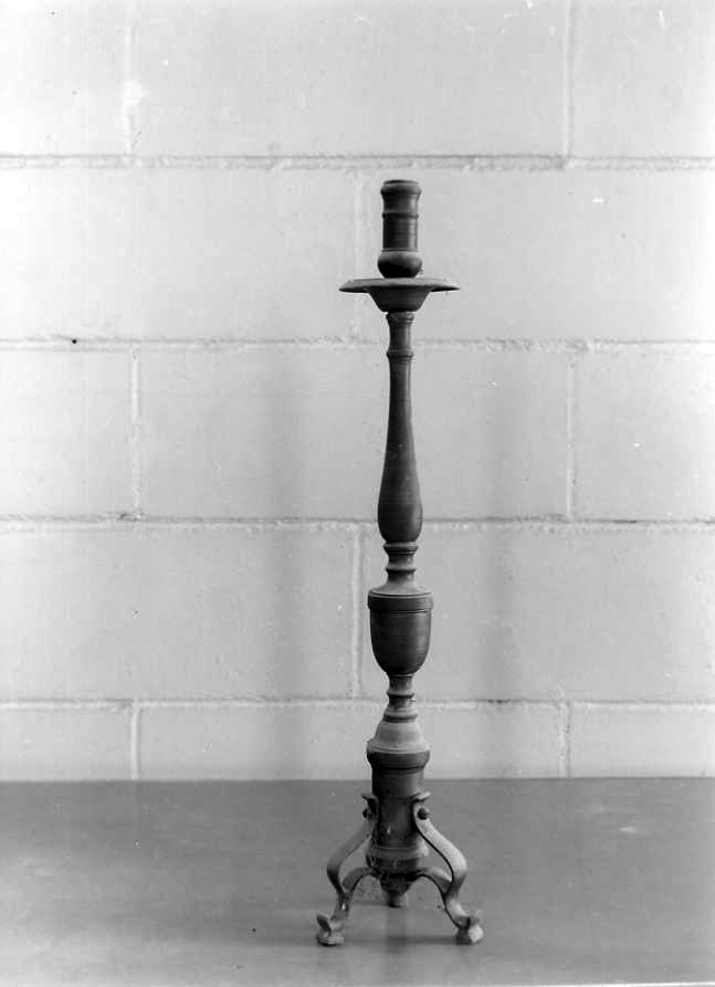 candeliere, serie - bottega campana (sec. XIX)