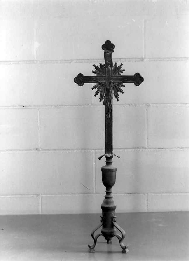 Cristo crocifisso (crocifisso) - bottega campana (inizio sec. XX)