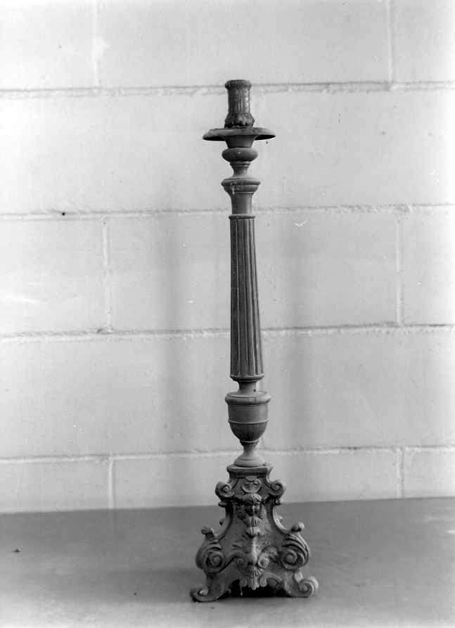 candeliere, serie - bottega campana (fine sec. XIX)