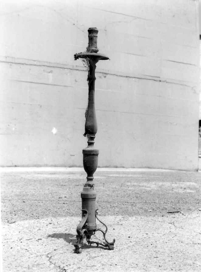 candeliere - bottega campana (sec. XVIII)