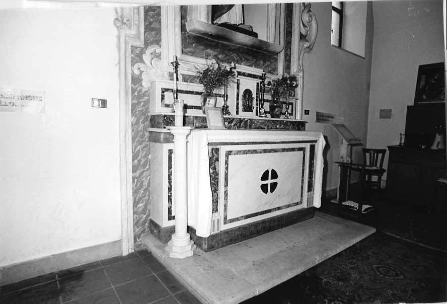 altare maggiore - bottega campana (inizio sec. XX)