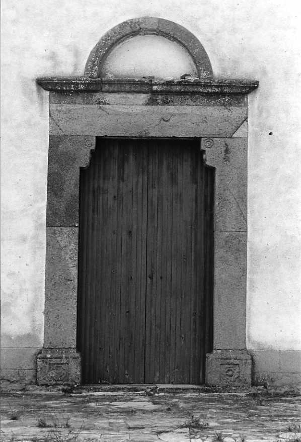 mostra di portale - bottega campana (sec. XVII)