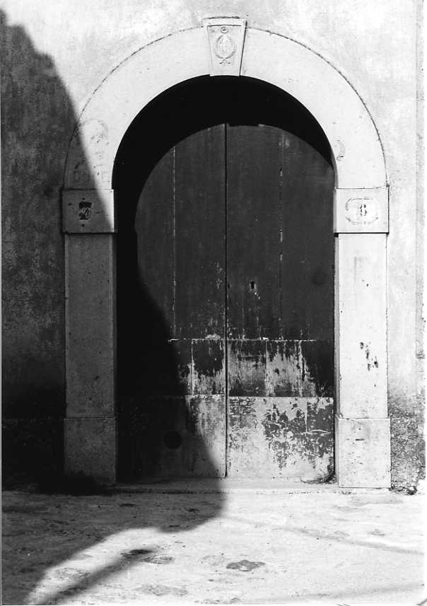 mostra di portale - bottega campana (sec. XIX)