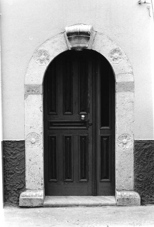 mostra di portale - bottega campana (sec. XVIII)