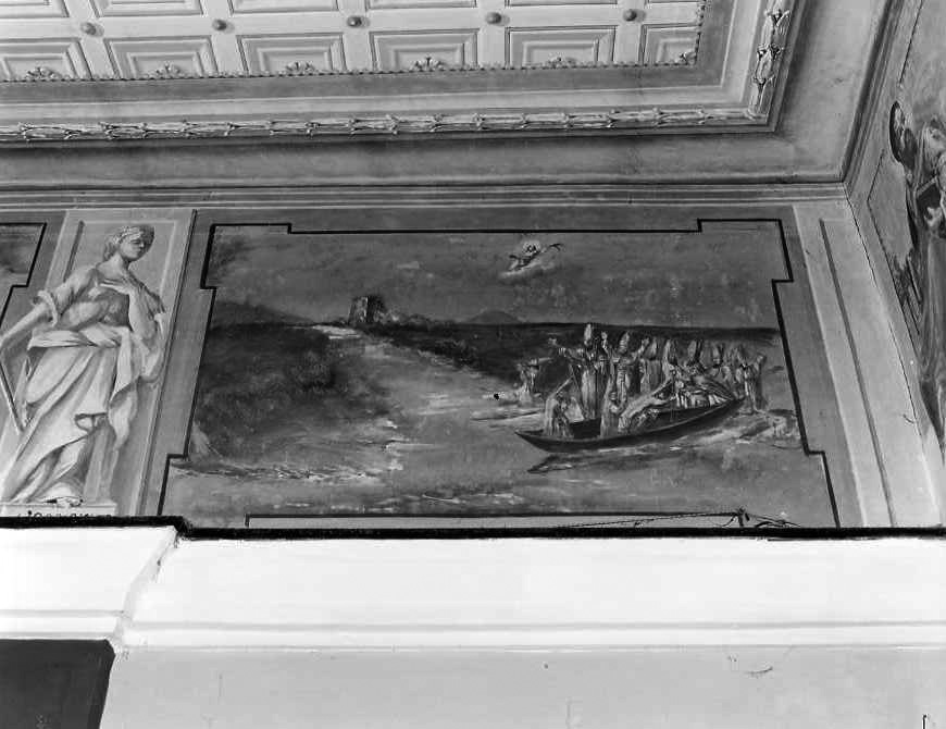 episodio della vita di San Castrese (dipinto, elemento d'insieme) di Ferraro Domenico (sec. XIX)