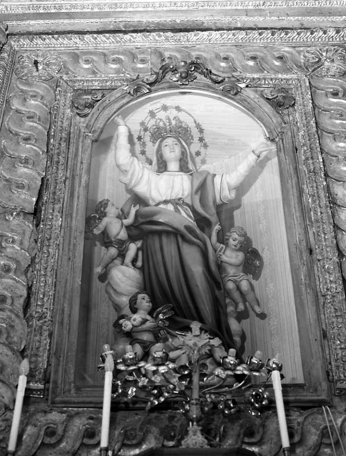 Madonna Assunta (statua) - bottega campana (sec. XIX)