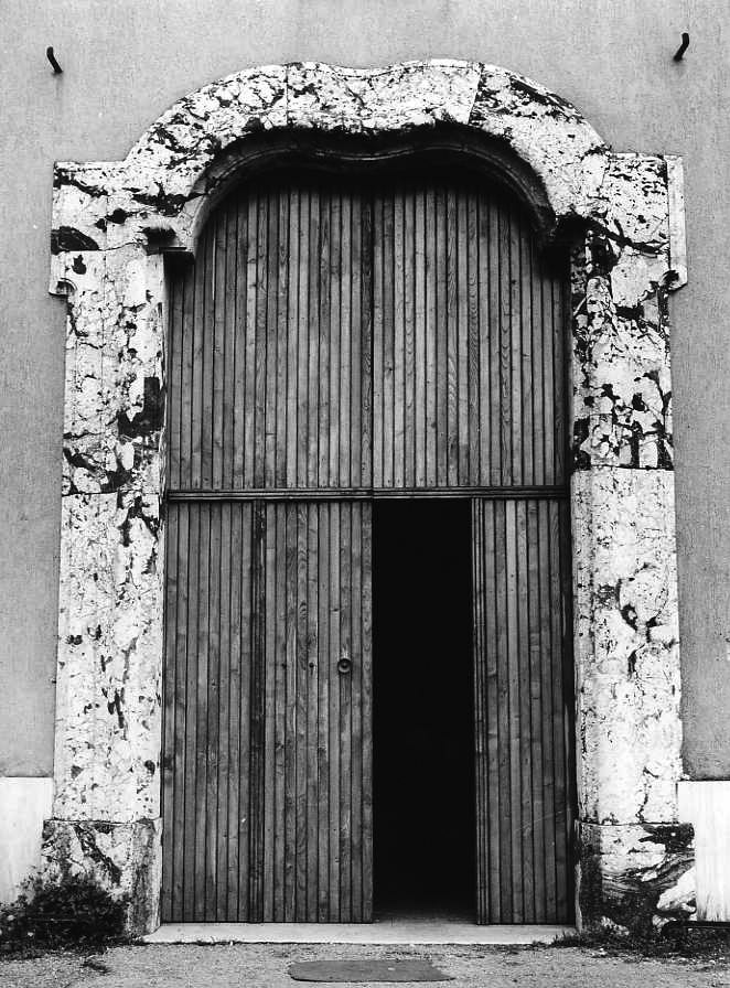 mostra di portale - bottega campana (sec. XVIII)