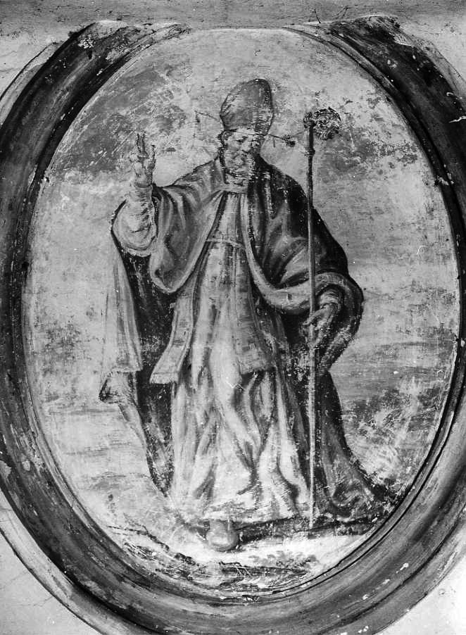Santo vescovo (dipinto) - ambito campano (terzo quarto sec. XVIII)
