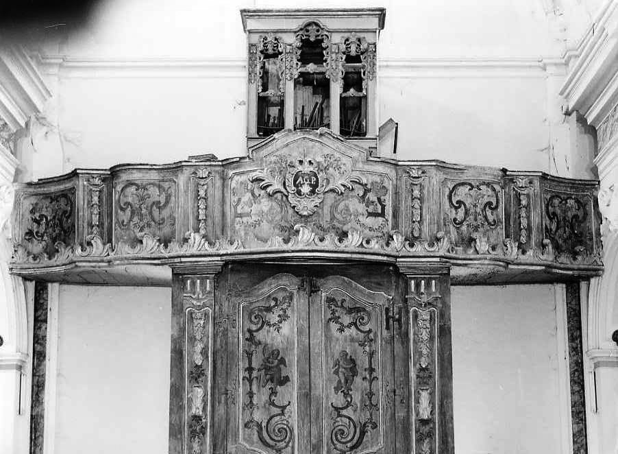 tribuna d'organo - bottega campana (seconda metà sec. XVIII)