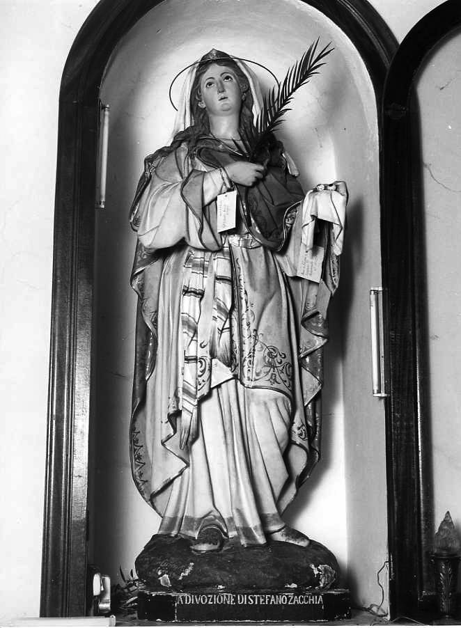 Santa Lucia (statua) - bottega napoletana (inizio sec. XX)