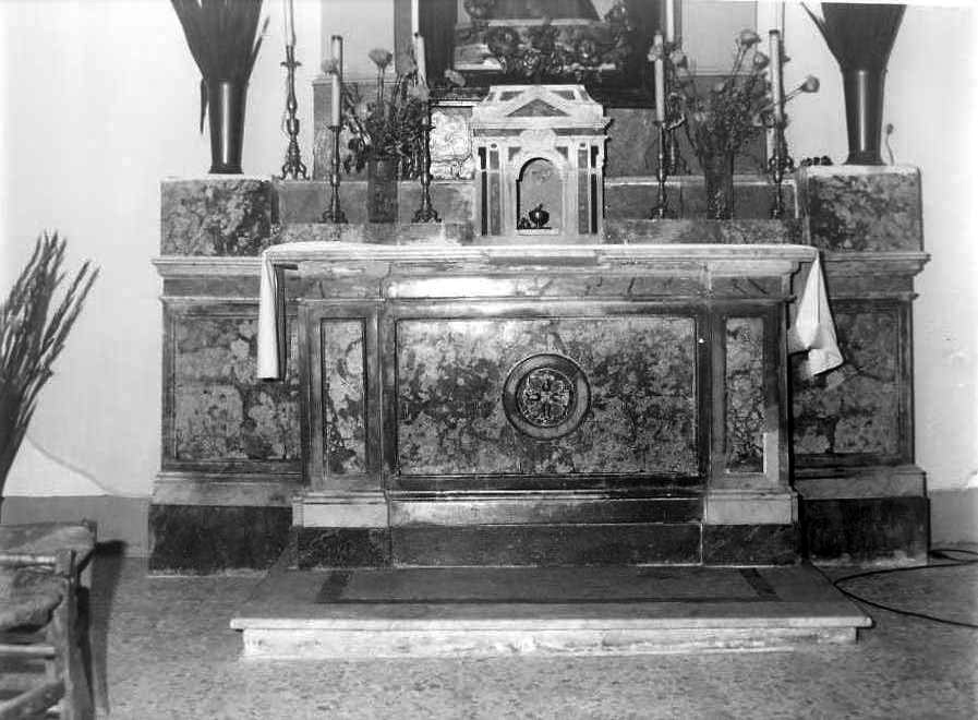 altare - bottega napoletana (sec. XVIII)