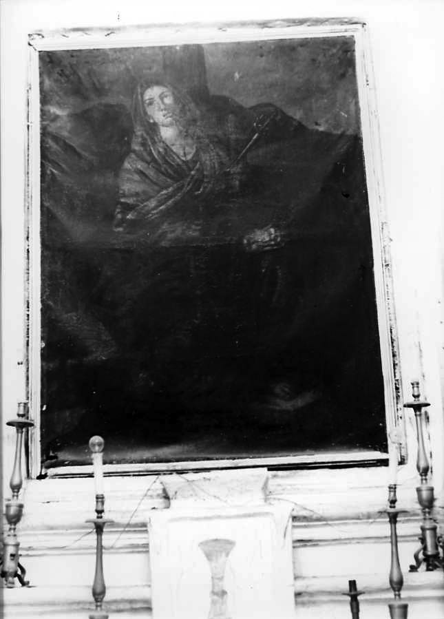 Madonna Addolorata (dipinto) - bottega napoletana (seconda metà sec. XIX)