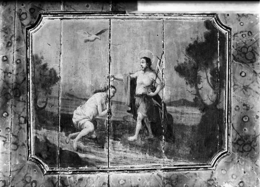 battesimo di Cristo (dipinto, elemento d'insieme) - ambito napoletano (sec. XVIII)