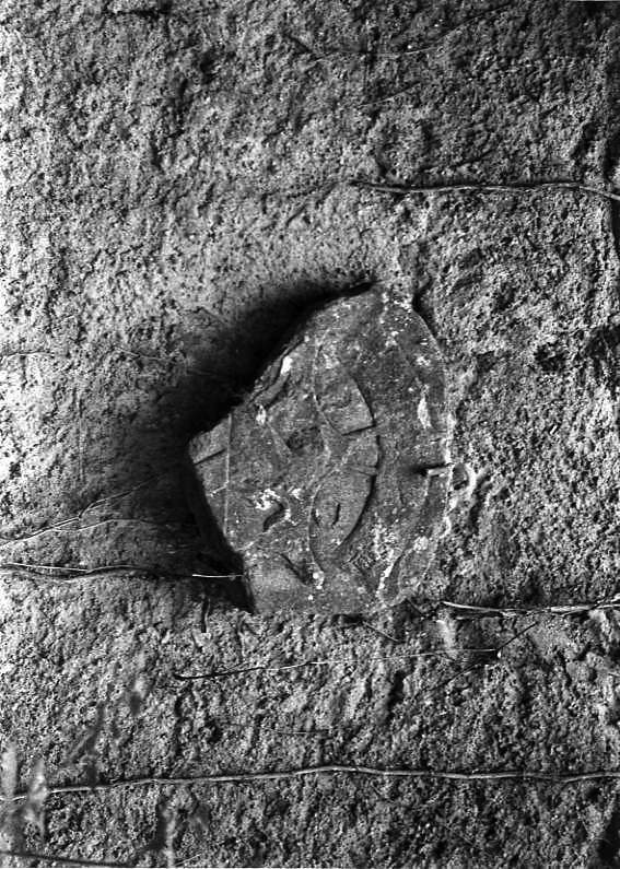 decorazione plastica, frammento - bottega campana (sec. XV)