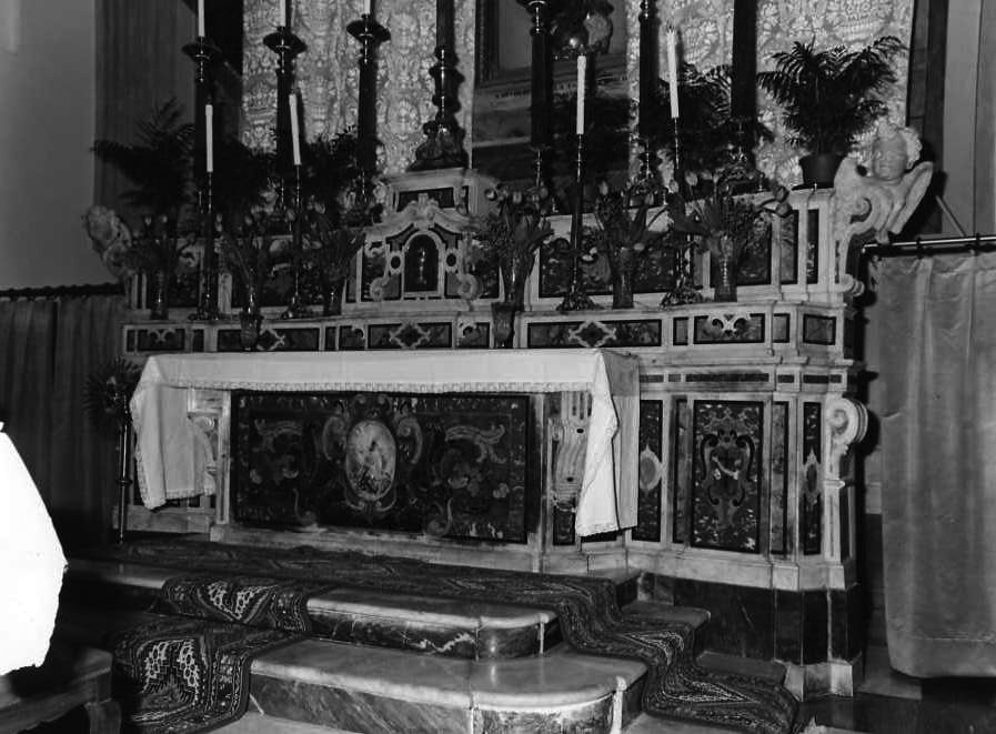 altare maggiore - bottega campana (sec. XVIII)