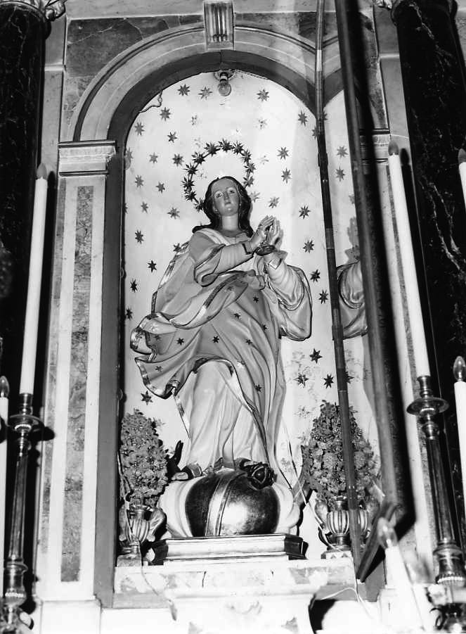 Immacolata Concezione (statua) - bottega napoletana (seconda metà sec. XVIII)