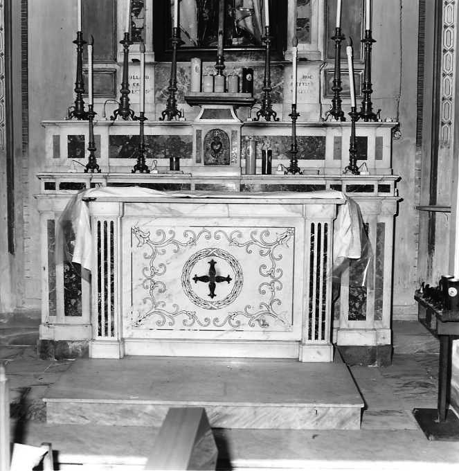 altare - bottega campana (seconda metà sec. XIX)