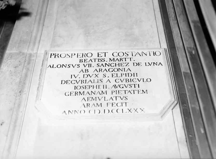 lapide - bottega campana (sec. XVIII)