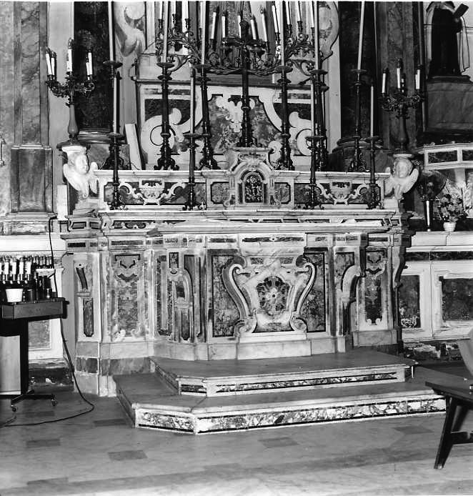 altare - bottega napoletana (seconda metà sec. XVIII)
