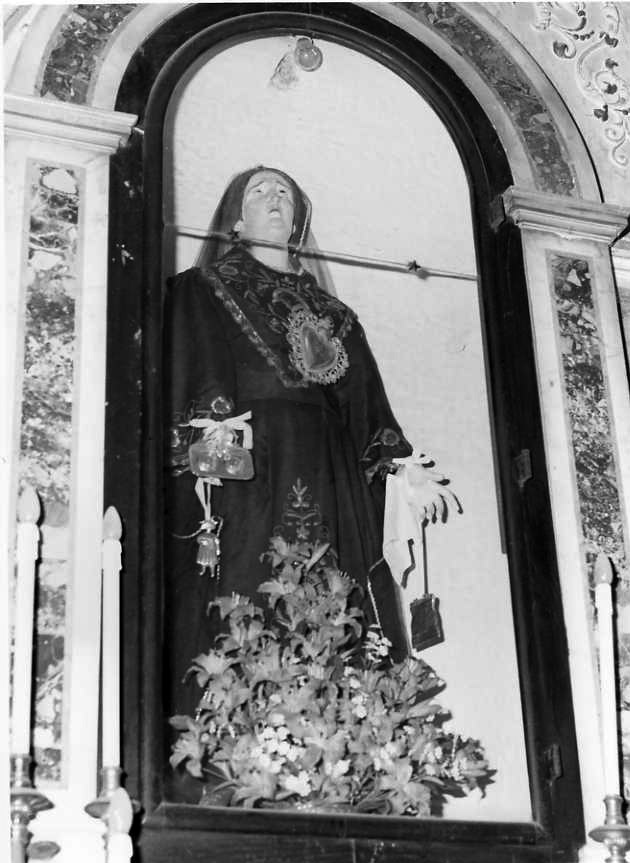 Madonna Addolorata (statua) - bottega campana (sec. XIX)