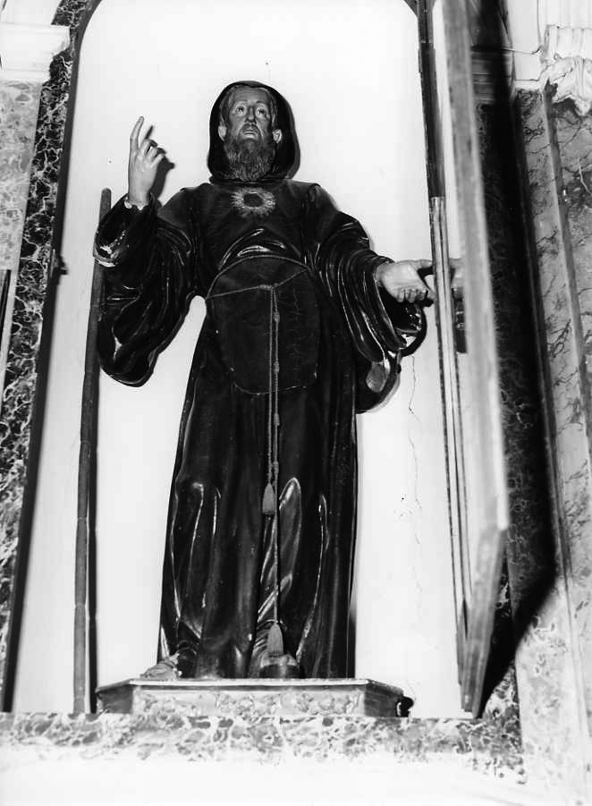San Francesco di Paola (statua) - bottega napoletana (sec. XVIII)