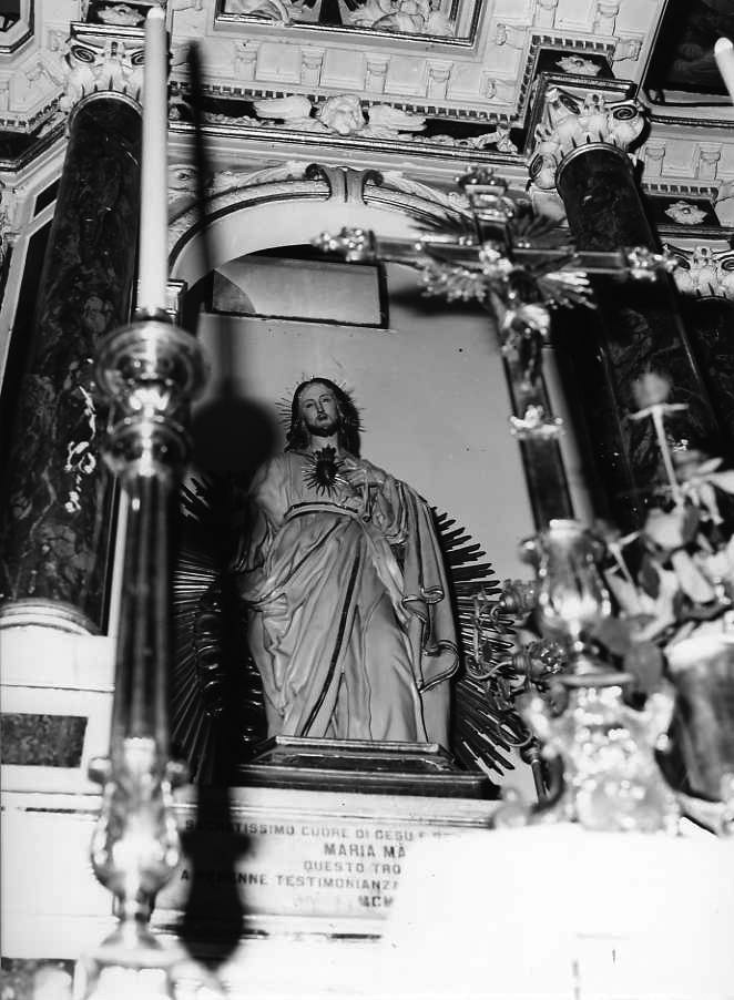 Sacro Cuore di Gesù (statua) - bottega campana (fine sec. XIX)