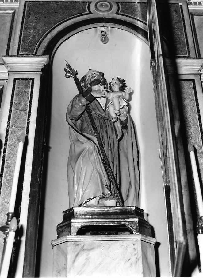San Giuseppe (statua) - bottega campana (prima metà sec. XIX)