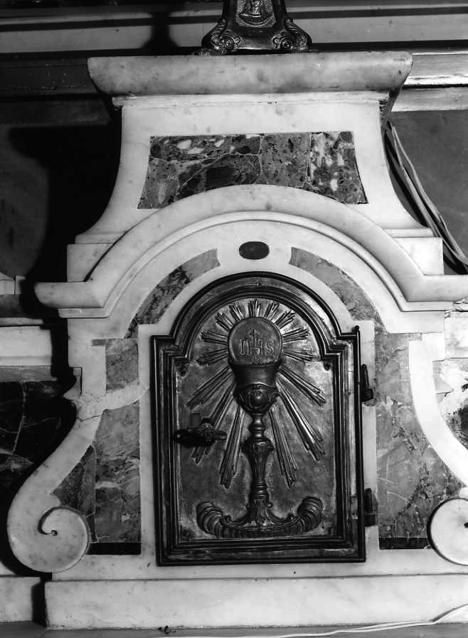 sportello di tabernacolo - bottega campana (sec. XVIII)