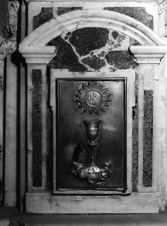 sportello di tabernacolo - bottega campana (sec. XIX)