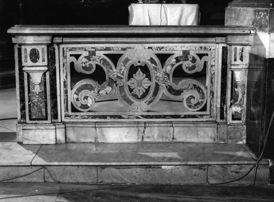 balaustrata - bottega campana (prima metà sec. XX)