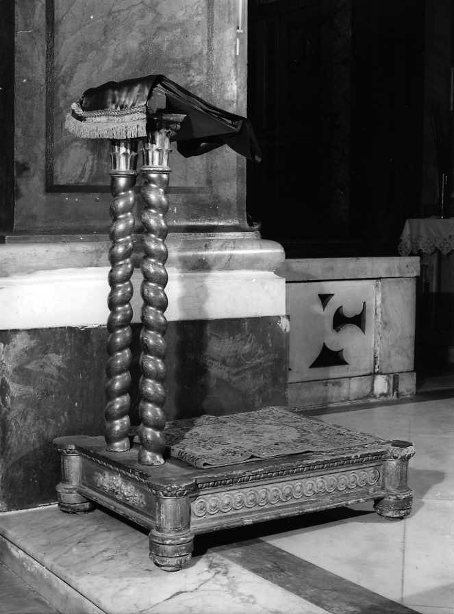 leggio - bottega campana (prima metà sec. XX)